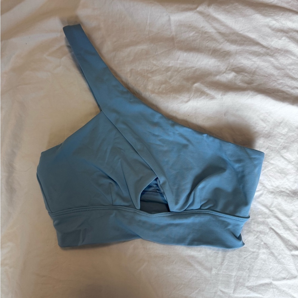 ALO Light Blue Sports Bra